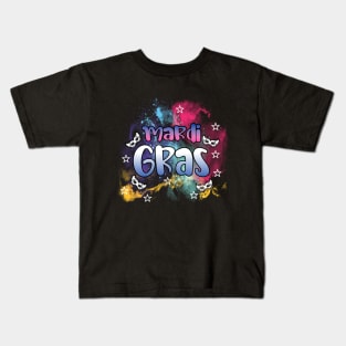 Mardi Gras Carnival Parade Kids T-Shirt